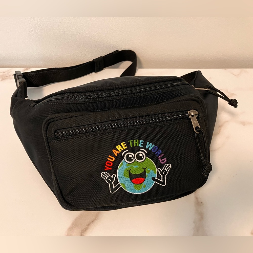 Balenciaga You Are The World Waist Bag